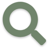 magnifying glass icon that represents Paid Search: a type of digital marketing platform