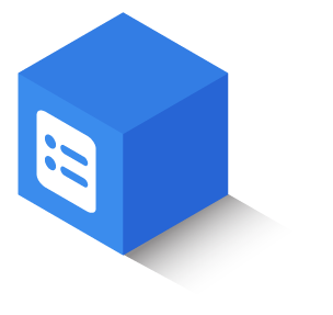 building block with priority list icon