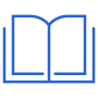 Icon of open book for advocacy efforts
