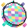 Icons-1 Icon of a 90s style disco ball
