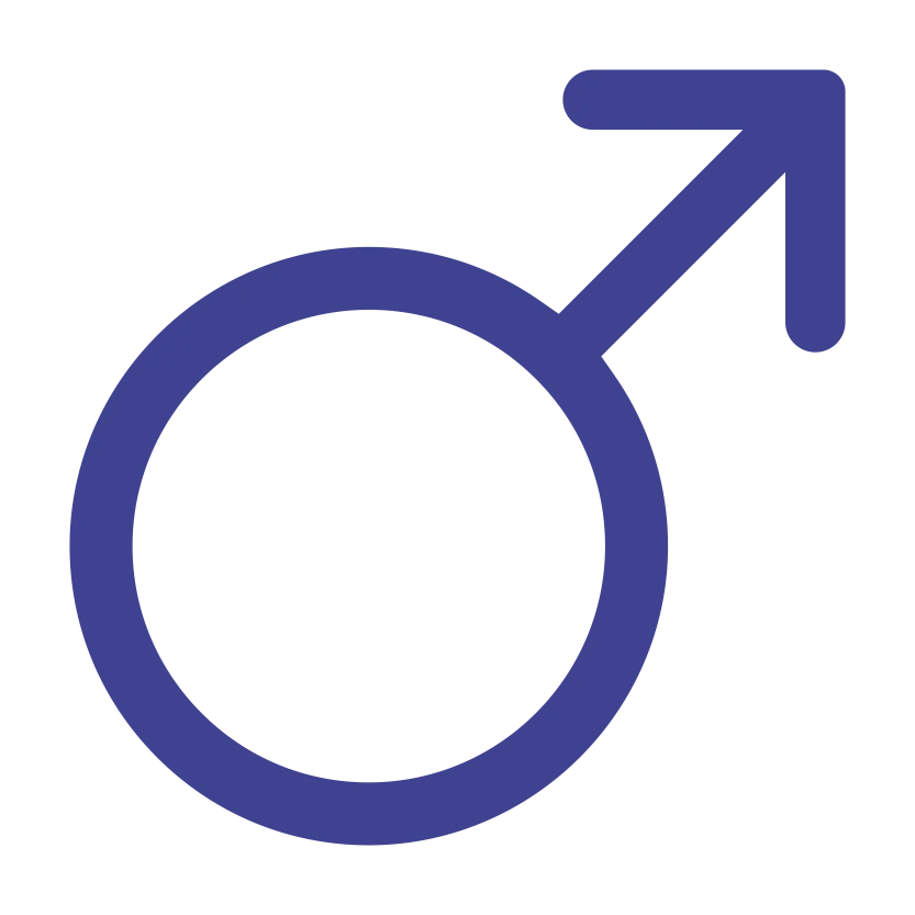 1 Male Icon of male symbol